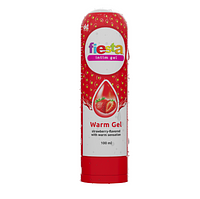 FIESTA Intim Strawberry Warm Gel 100ml - Gel bôi trơn gốc nước có chất làm ấm hương dâu